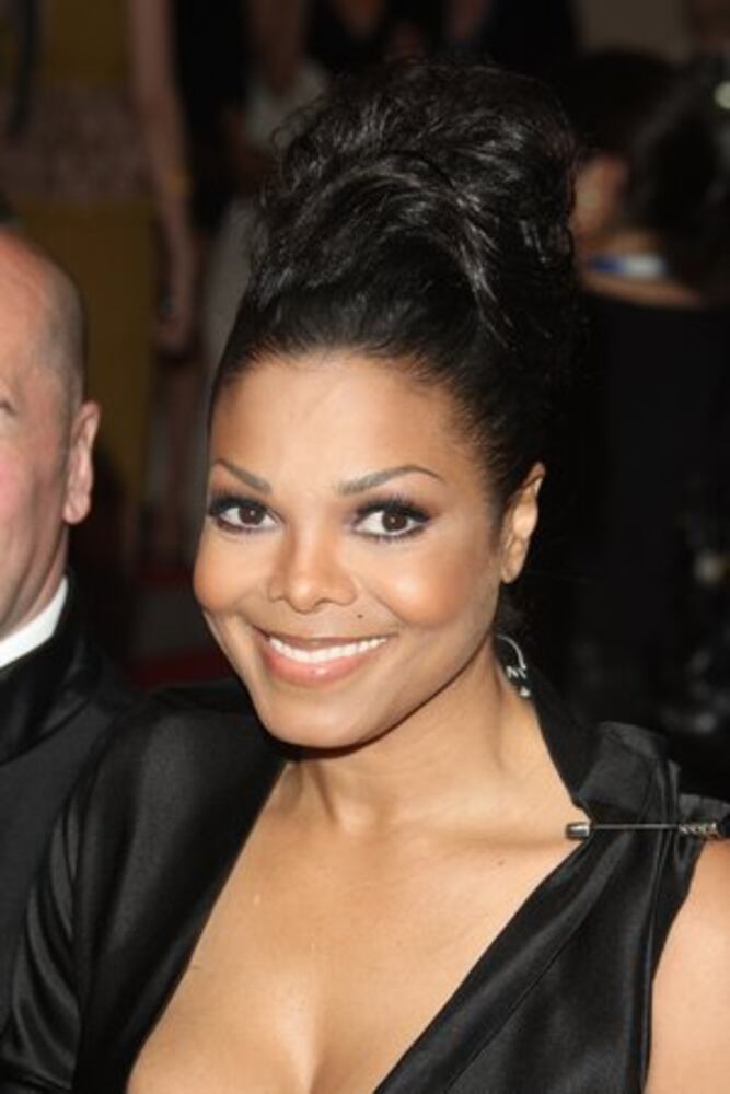 Janet Jackson's hairdos past and present