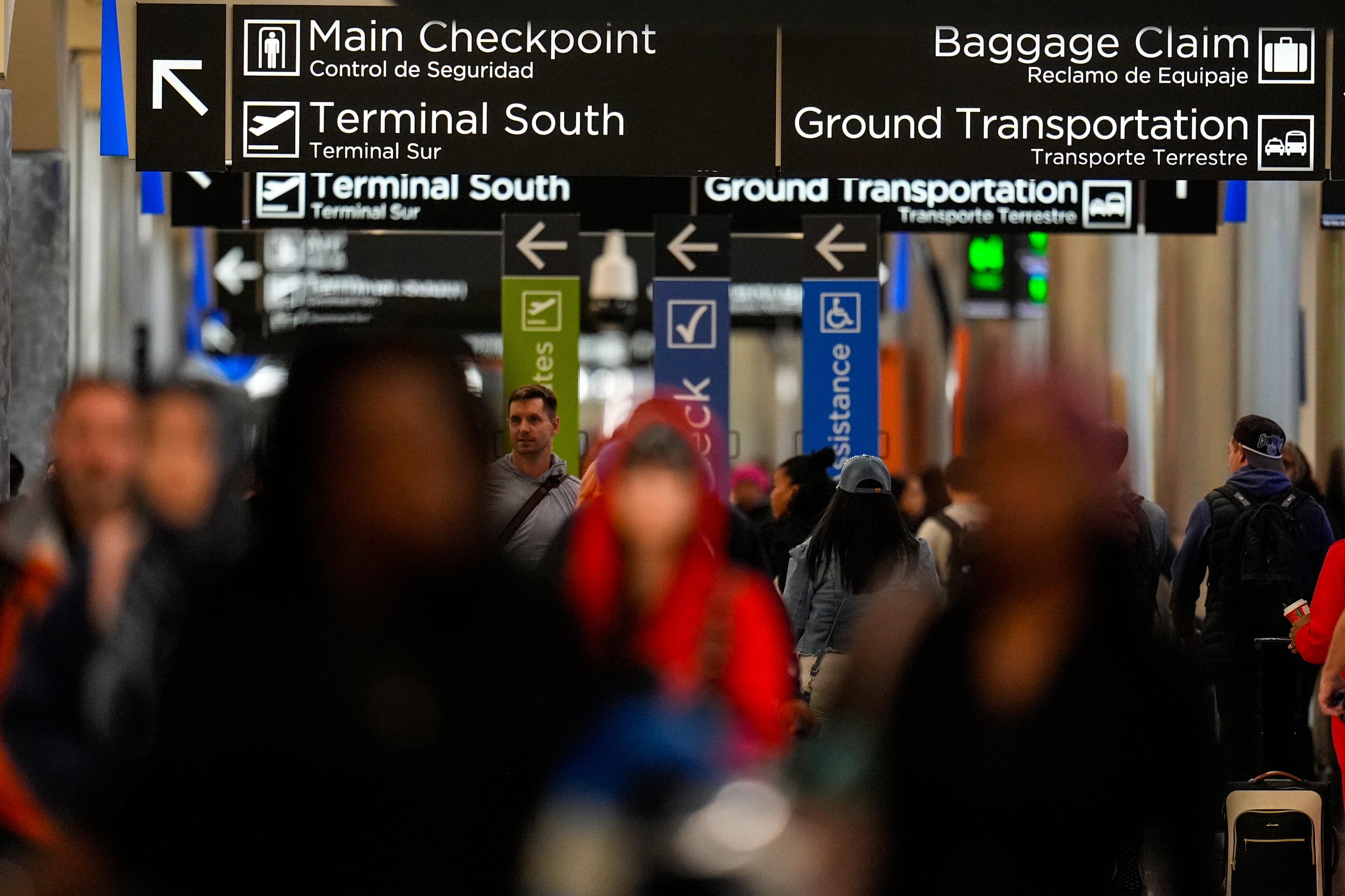 Hartsfield-Jackson Atlanta International Airport is Delta’s biggest hub and a vital connection point for the nation. Operations on Friday morning appeared normal with relatively short wait times through security. (Mike Stewart/AP)