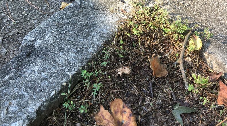 A reader wants this steel plate fixed before a pedestrian gets hurt.
