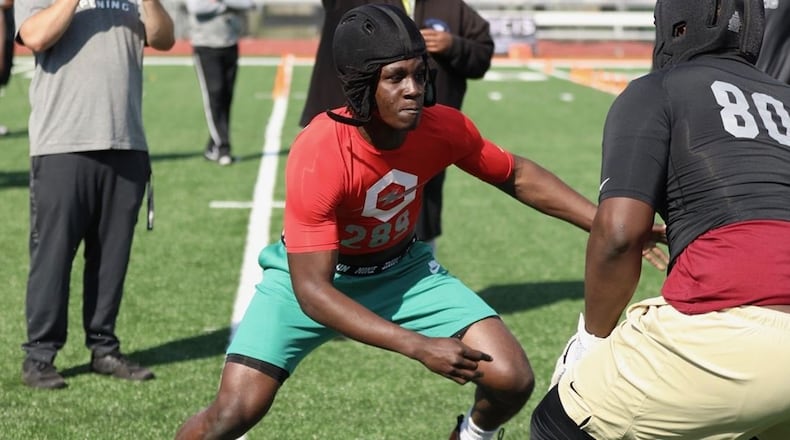 Defensive end Eddie Watkins of Evergreen (Ala.) committed to Georgia Tech on April 29, 2019. (247 Sports)