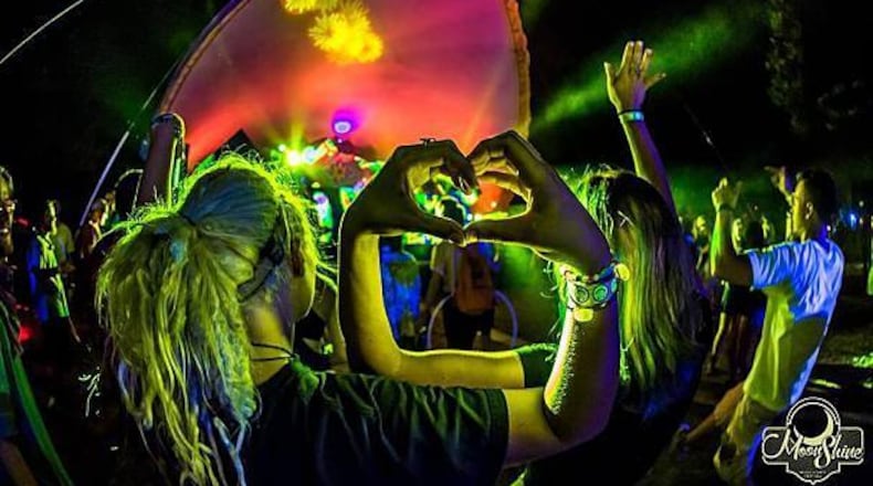 Music will fill four stages throughout the three-day Moonshine Music & Arts Festival.