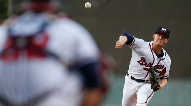Mississippi Braves pitcher Mike Soroka shares the distinction of at age 19 being one of the two youngest players in all of Double-A baseball.