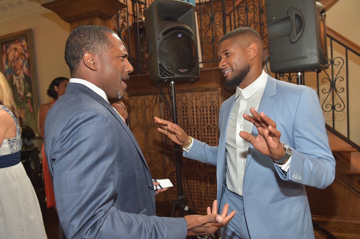 Usher's New Look Foundation reception