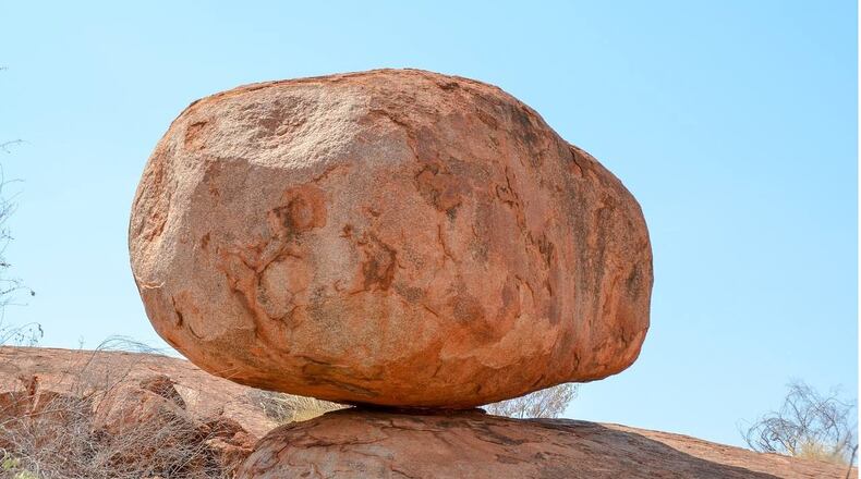 A Minnesota teen escaped major injuries when a boulder struck her car as she drove on a highway Friday night.