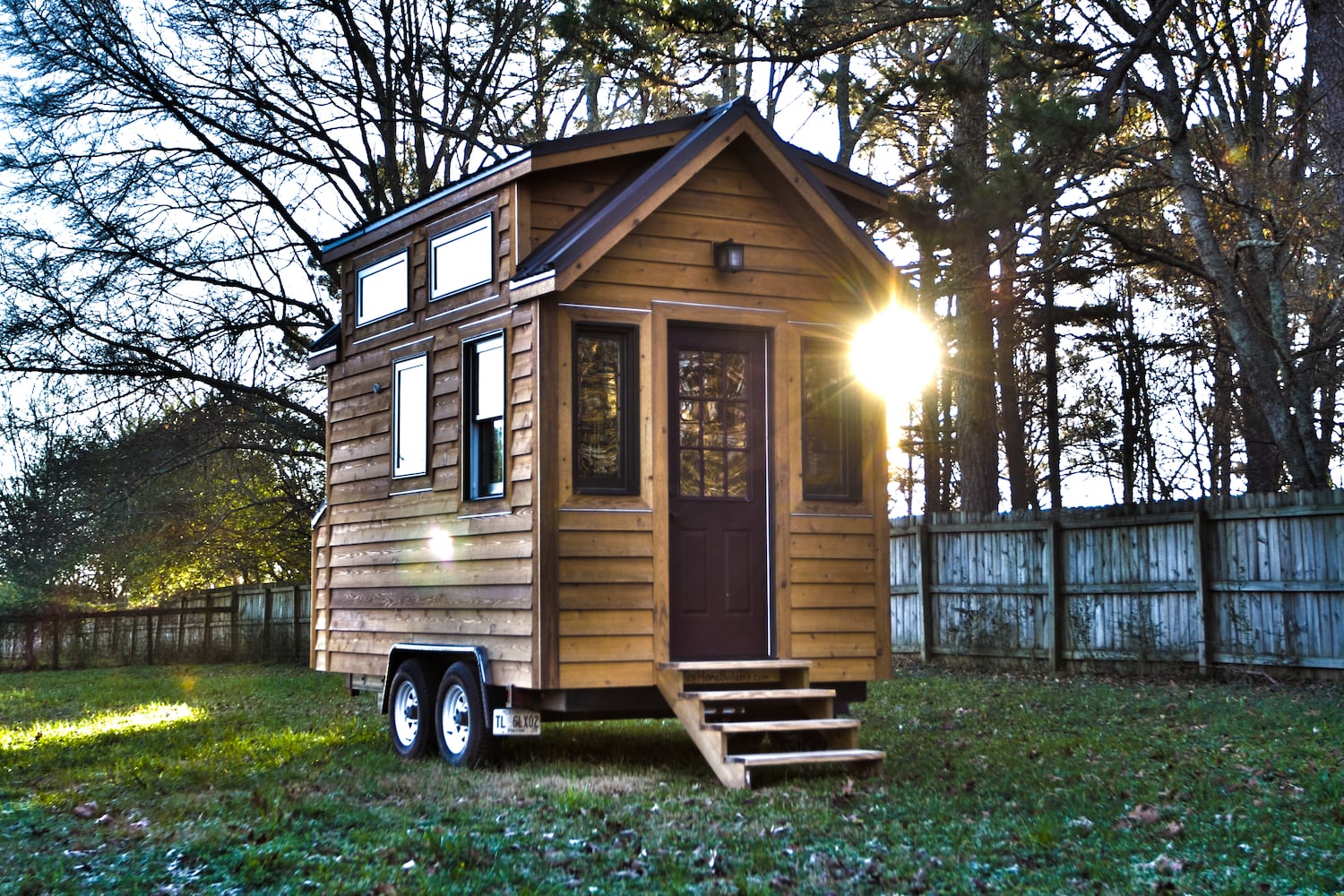 Dan Louche's tiny houses