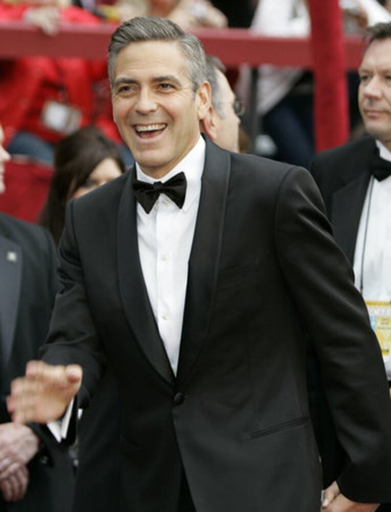 George Clooney through the years