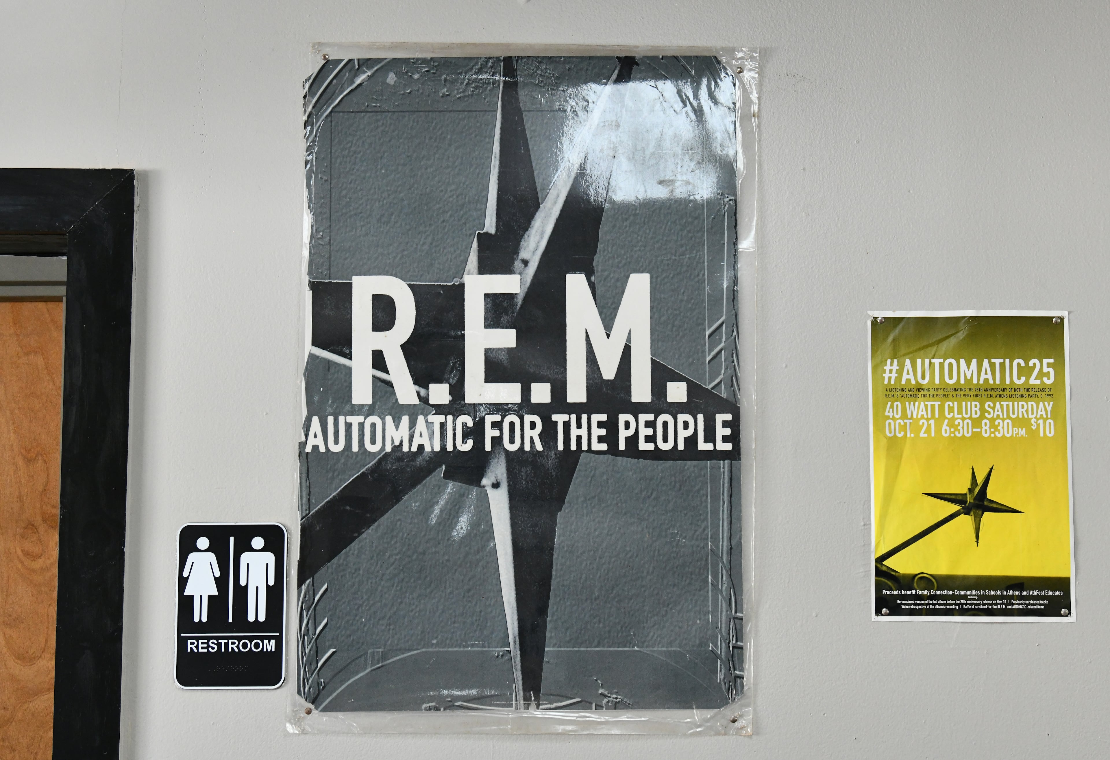R.E.M's 1992 "Automatic for the People" album, a nod to Dexter Weaver and his Athens restaurant, went platinum four times in the U.S., six times in the U.K. and three times in Australia. (Hyosub Shin/AJC)