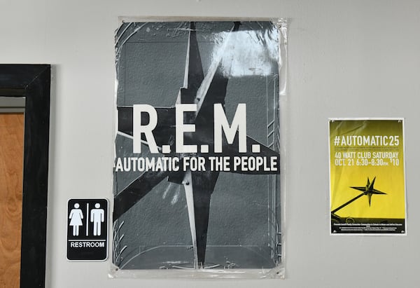 R.E.M's 1992 "Automatic for the People" album, a nod to Dexter Weaver and his Athens restaurant, went platinum four times in the U.S., six times in the U.K. and three times in Australia. (Hyosub Shin/AJC)