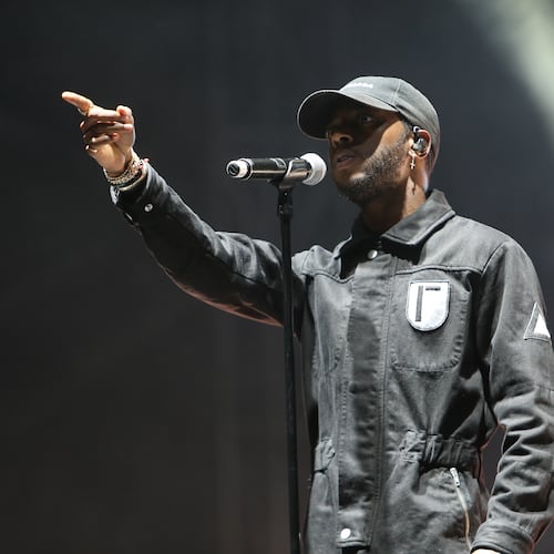 Atlanta artist 6lack performs at Music Midtown in Piedmont Park on Saturday, Sept. 14, 2019, in Atlanta. (Tyson Horne/AJC)