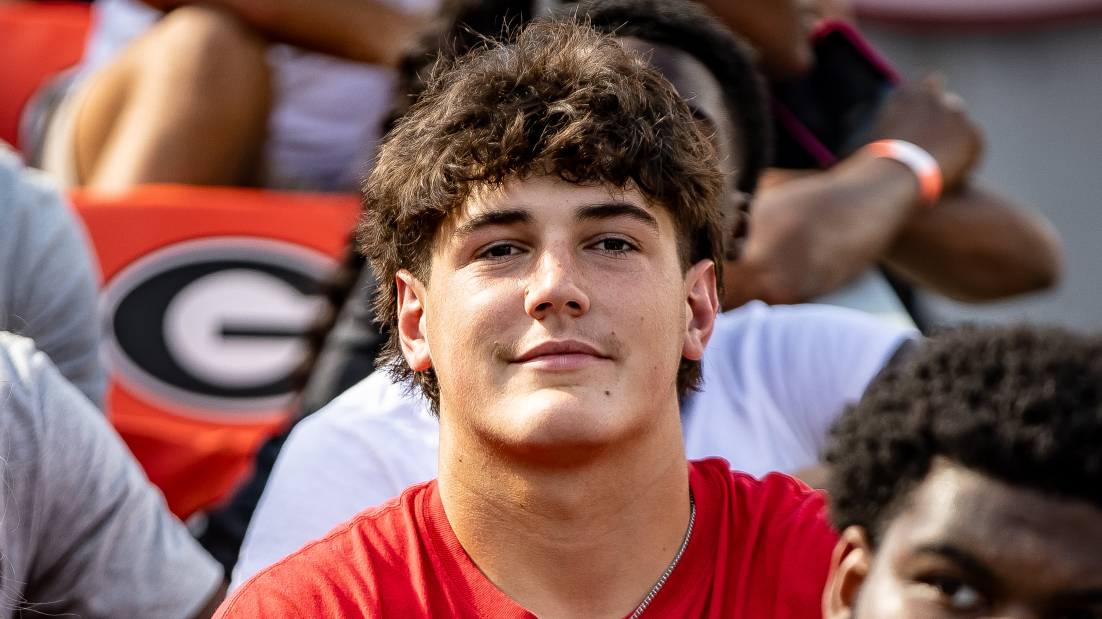 Five-star Jared Curtis is the nation's No. 1 QB prospect for 2026 for both the 247Sports Composite Ranking and the On3 Industry Ranking. He's set to decide between Georgia and Oregon on May 5. (Jeff Sentell/DawgNation)