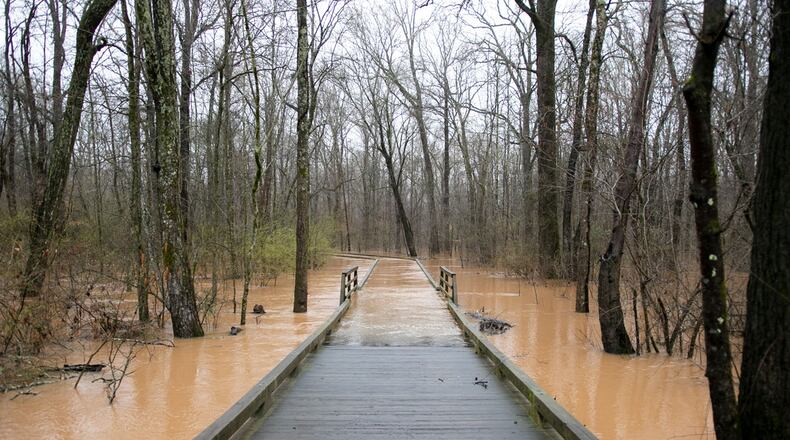 Forsyth County has closed its portion of the Big Creek Greenway.