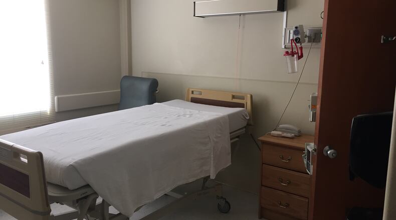 Georgia has one of the nation’s highest rates of uninsured people. Hospitals have to treat them whether or not they can pay, and Washington County Regional Medical Center in Sandersville, Ga. GA lost $1 million last year. Gov. Brian Kemp’s office is working on a program that may increase the number of people with health insurance coverage. An open question is how solid that coverage would be. (PHOTO by ARIEL HART / ahart@ajc.com)