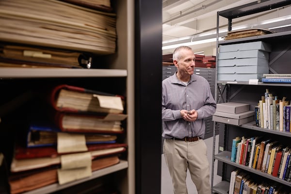 Jackson McQuigg, vice president of properties at Atlanta History Center, said a recent transfer of archives "puts us on the map."