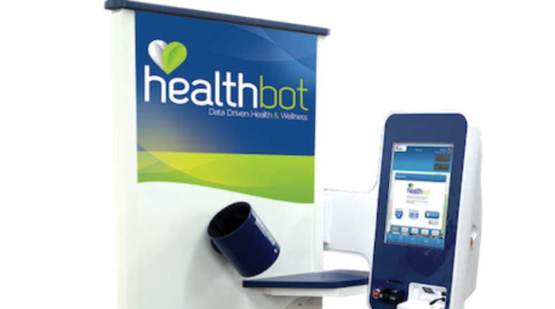 Six blood pressure kiosks like this one will be installed at various Henry County locations.