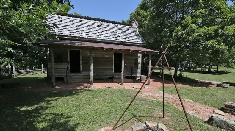 The one-room cabin continued to be lived in through the decades and had several rooms added on, which had since rotted away. It had most recently been used as a storage shed. After its restoration, the cabin was moved to a new location at the Sautee Nacoochee Center in Sautee Nacoochee near Helen. BOB ANDRES / BANDRES@AJC.COM