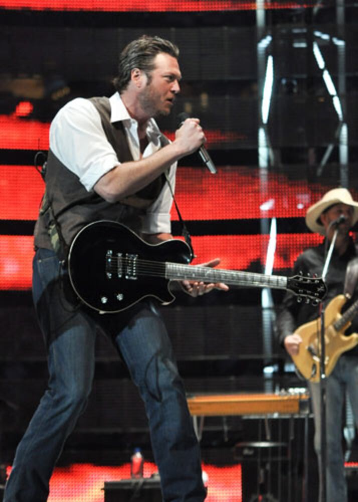 Blake Shelton at Rodeo Houston