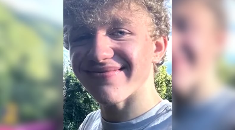 Noah Geiger, 14, was killed in a Sept. 9 crash while crossing Lawrenceville Highway at night. His mother is now charged in the wreck, warrants show. Courtesy of Channel 2 Action News
