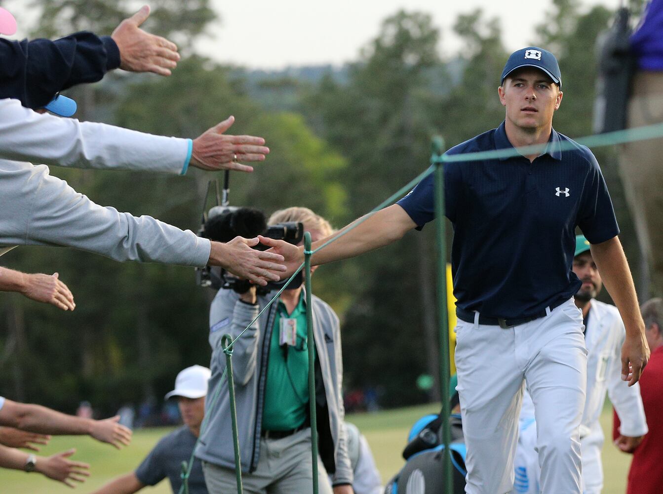 2018 Masters Tournament: First-round play