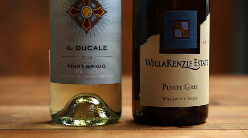 Wine words can be confusing. Example: What's the difference between pinot grigio and pinot gris? Just the language. The former is the Italian way to say the name of the grape, the latter is French. (E. Jason Wambsgans/Chicago Tribune/TNS)