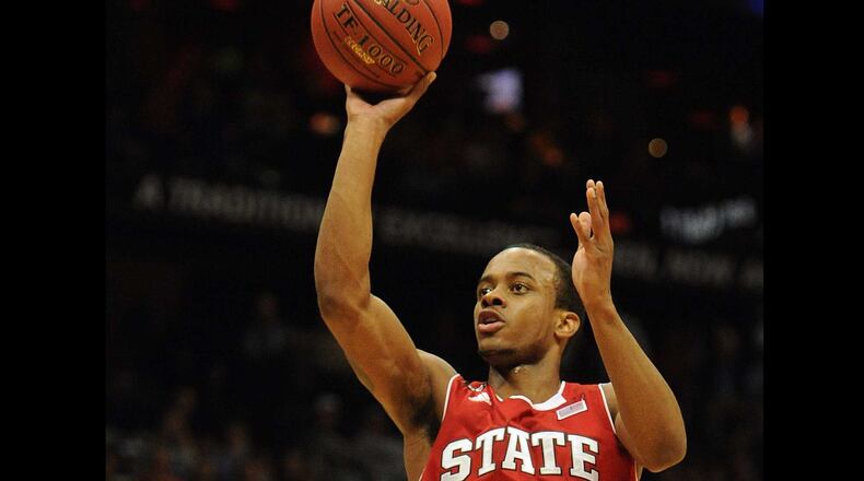 Lorenzo Brown, pictured here in the 2012 ACC tournament, led the conference in assists as a junior. On Tuesday, he signed with the Toronto Raptors.