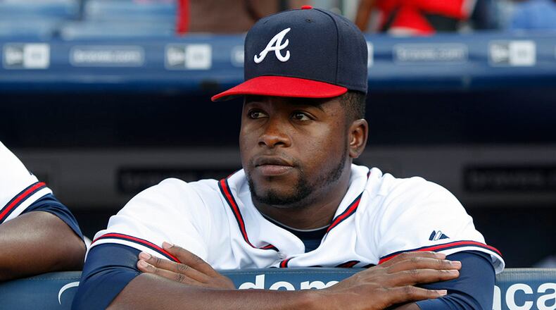 Braves pitcher Arodys Vizcaino has been the closer since the team traded Jim Johnson.