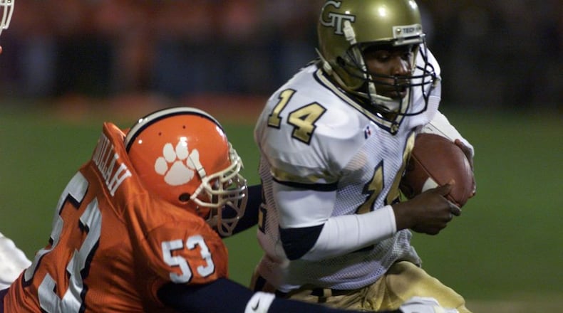 Georgia Tech great Joe Hamilton, the 1999 Heisman Trophy runner-up, will be honored at Saturday's Tech-Clemson game for his impending induction into the College Football Hall of Fame.