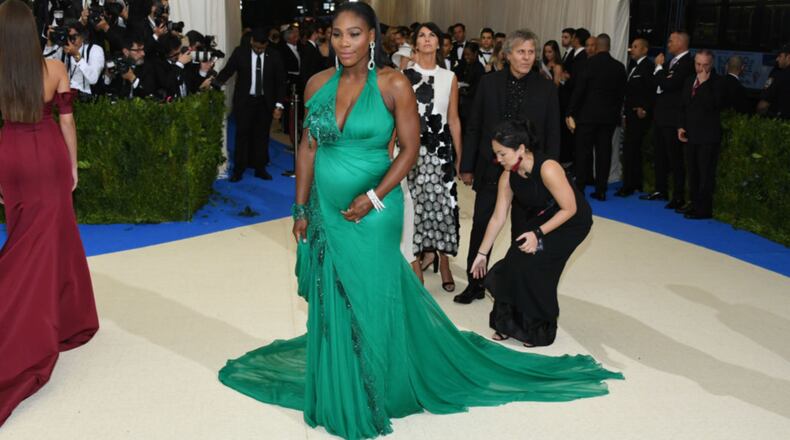 NEW YORK, NY - MAY 01:  Serena Williams attends the "Rei Kawakubo/Comme des Garcons: Art Of The In-Between" Costume Institute Gala at Metropolitan Museum of Art on May 1, 2017 in New York City.  (Photo by Dia Dipasupil/Getty Images For Entertainment Weekly)