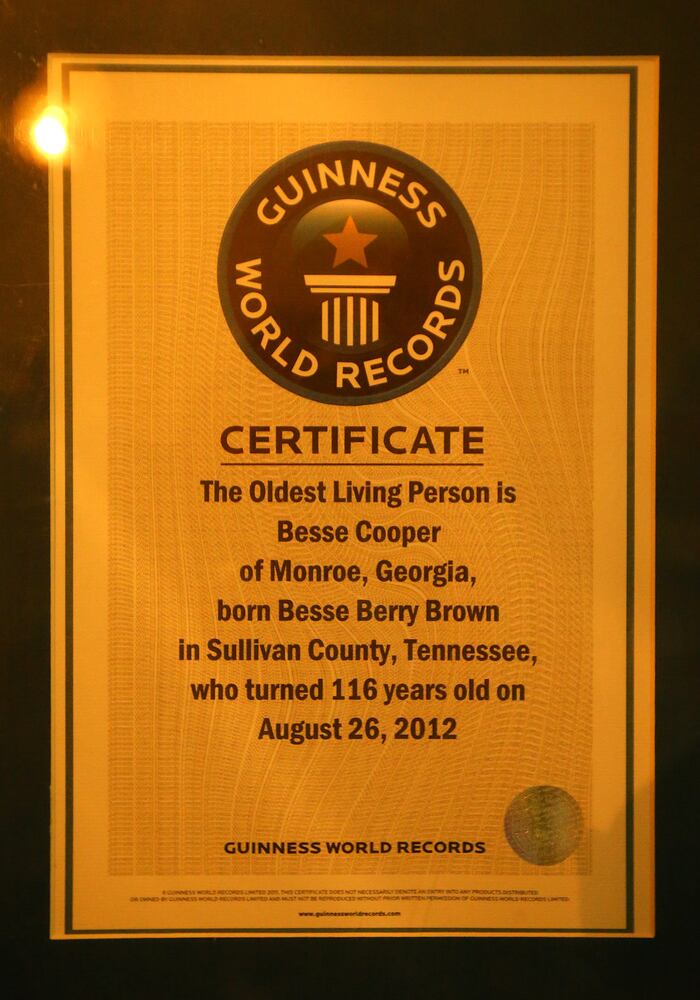 Georgian lived for 116 years