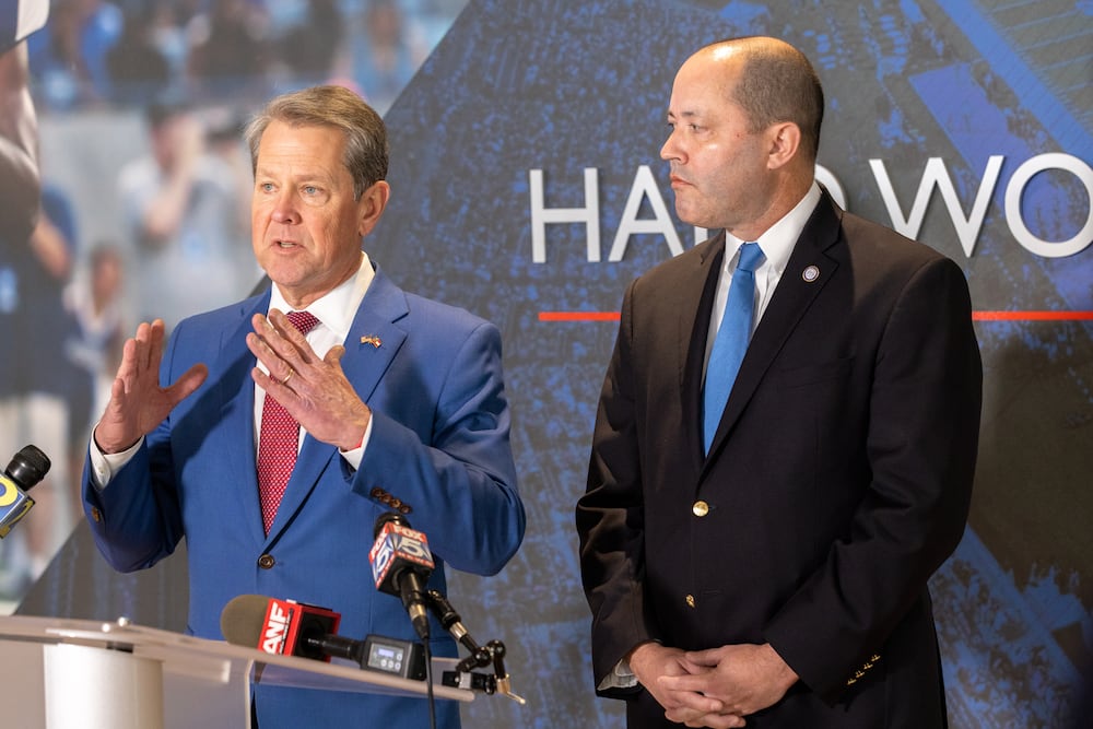 Gov. Brian Kemp and Attorney General Chris have faced criticism from Democrats over education funding.