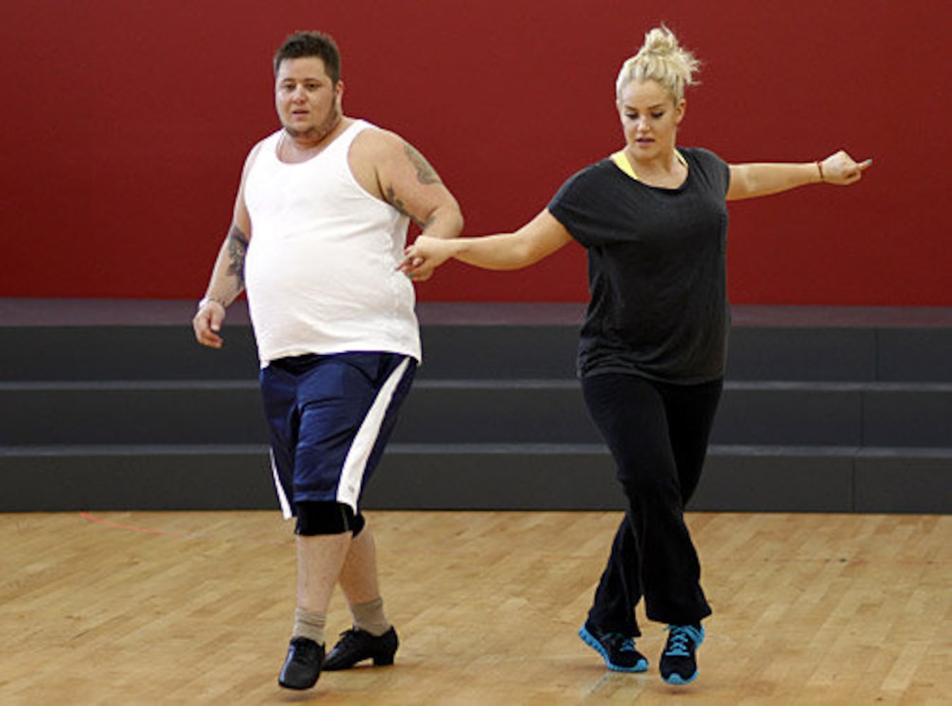 Chaz Bono hits the 'Dancing' studio