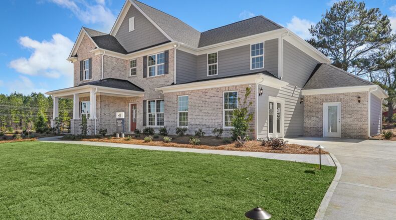 Interest rates can make a big difference in the affordability of a home. Here, a new PulteGroup home for sale in metro Atlanta.