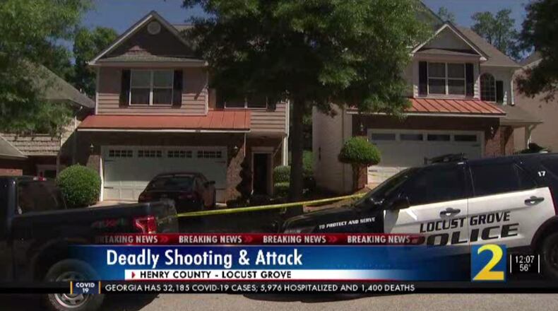 One man was arrested Saturday morning following a fatal shooting and hourslong standoff at a home in Locust Grove.