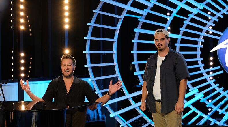 AMERICAN IDOL - â301 (Auditions)â â âAmerican Idolâ returns to ABC for season three on SUNDAY, FEB. 16 (8:00-10:00 p.m. EST), streaming and on demand, after dominating and claiming the position as Sundayâs No. 1 most social show in 2019. Returning this season to discover the next singing sensation are music industry legends and all-star judges Luke Bryan, Katy Perry and Lionel Richie, as well as Emmy®-winning producer Ryan Seacrest as host. Famed multimedia personality Bobby Bones will return to his role as in-house mentor. (ABC/Eliza Morse) LUKE BRYAN, DOUG KIKER