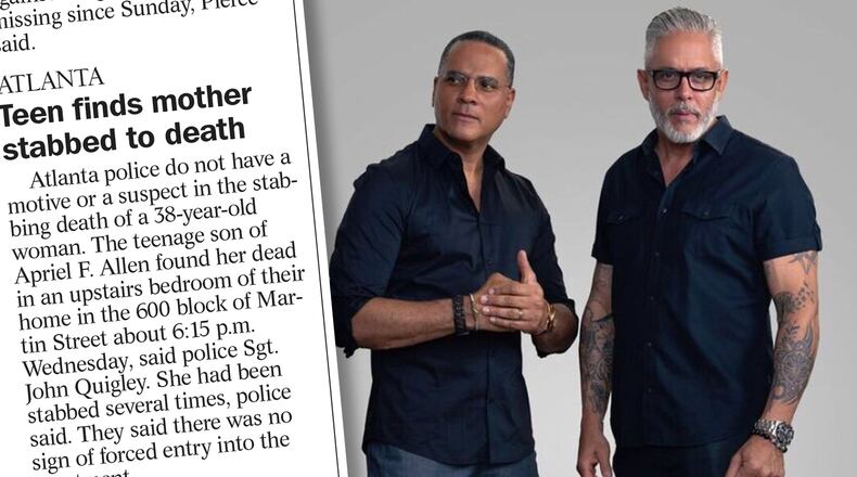 Former APD detectives David Quinn and Vince Velazquez are the stars of the TV One show "ATL Homicide," which looks at past cases they've worked.