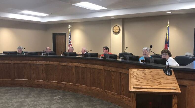 The Pickens County school board met Tuesday afternoon, went into a closed session and said they wouldn’t be taking any action Tuesday.