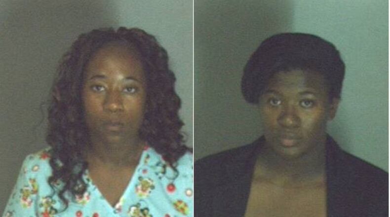 Shanik Bishop and Nardia P.K. Reynolds. (Credit: DeKalb County Sheriff’s Office)