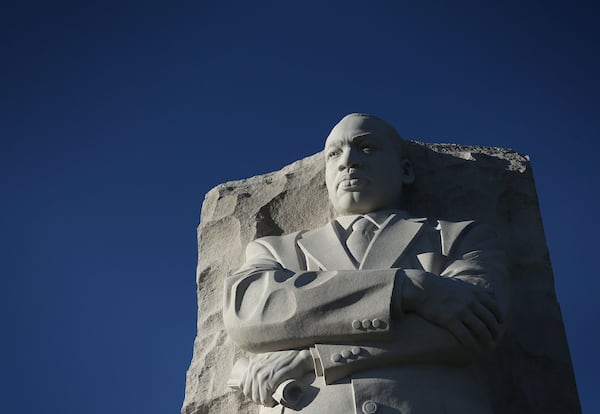 A statue of Martin Luther King Jr. in Washington, D.C. (Alex Wong)