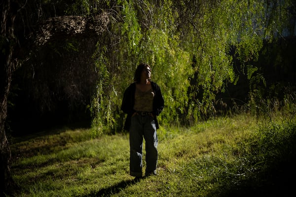 Sage Sol Pitchenik stands for a photo in Santa Clarita, Calif., Monday, July 7, 2025. (AP Photo/Jae C. Hong)