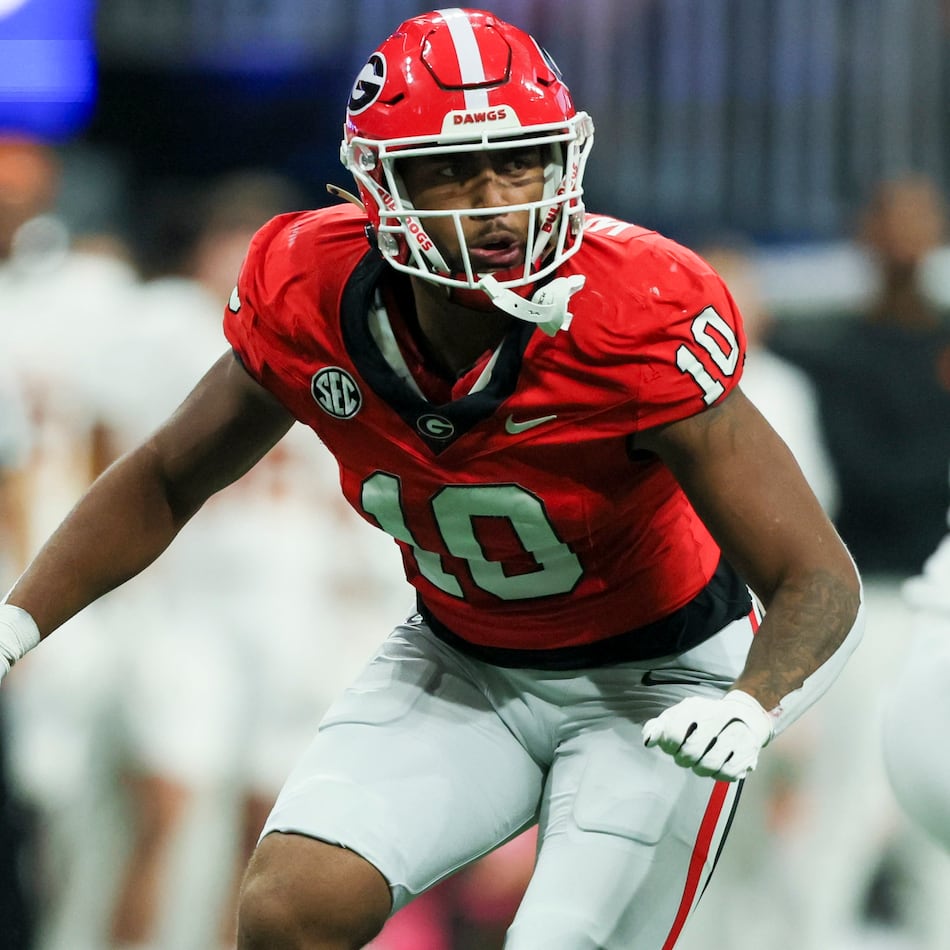 Damon Wilson II played 417 defensive snaps for UGA during the 2024-25 season. He transferred to Missouri. (Jason Getz / AJC)