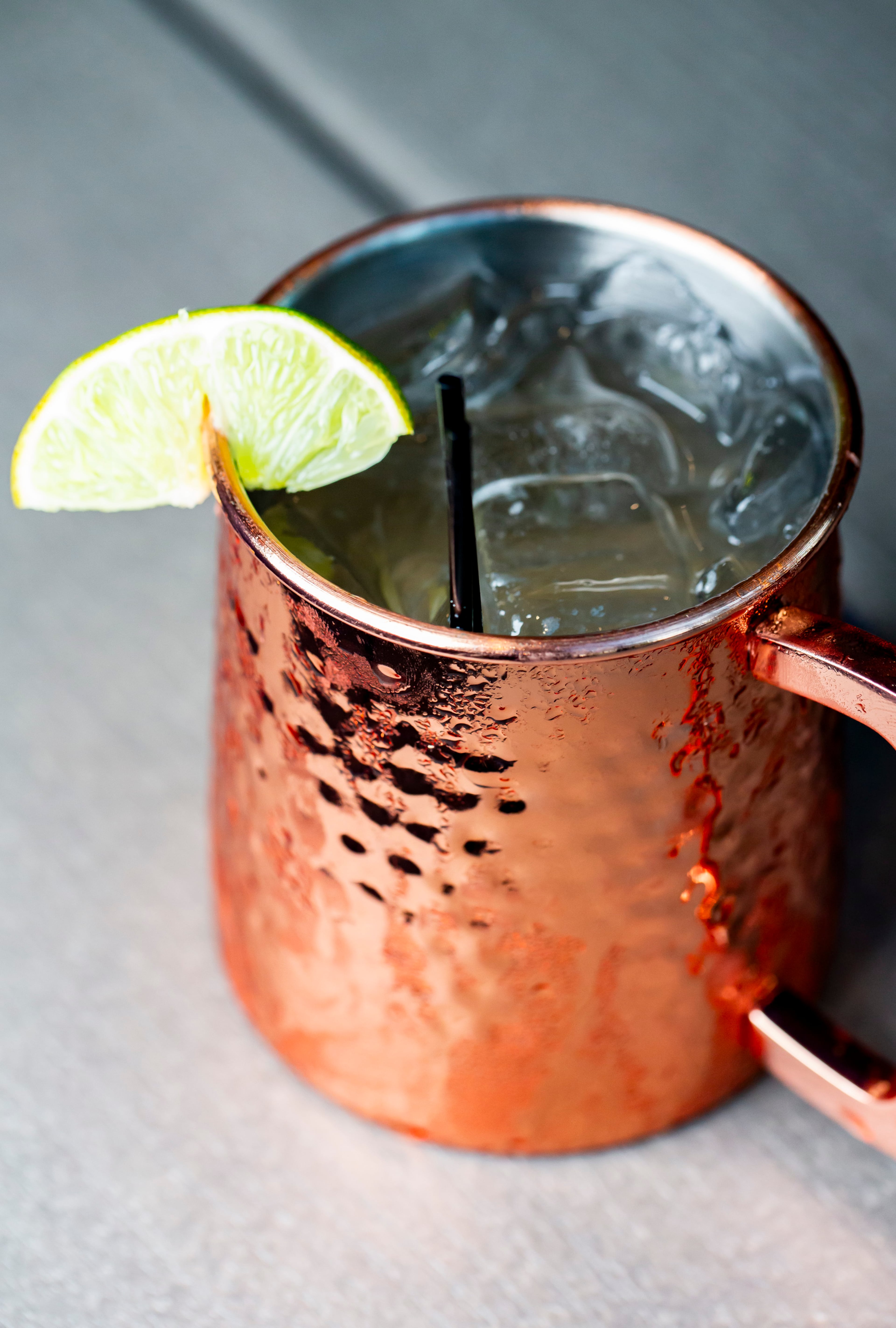 Golfer's Mule is a Southern take on the classic with sweet tea vodka and peach liqueur. (Courtesy of Fairway Social)