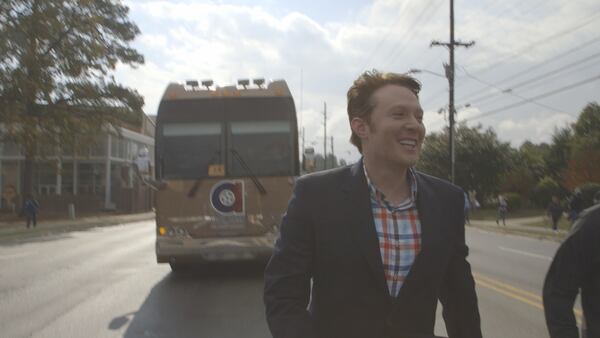 Clay Aiken's run for a House seat was chronicled for Esquire for a four-part series starting April 7, 2015. CREDIT: Esquire