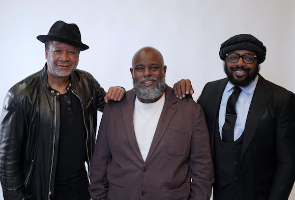 (From left): Munson Steed, Richard Dunn and Dennis McKinley are the leaders of Rolling Out Music, a new label formed by the Atlanta-based media company Rolling Out. (Courtesy of Rolling Out Music)