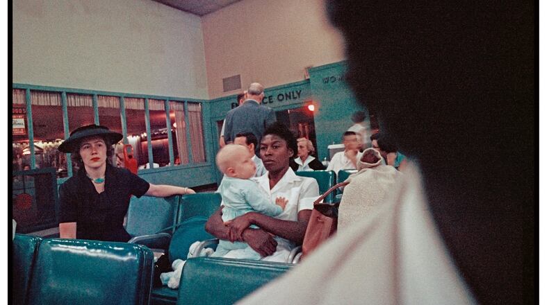 Images of racial injustice in 1950s Alabama like “Airline Terminal, Atlanta, Georgia” (1956) define the Gordon Parks photography exhibition at the High Museum, which runs through June 7.