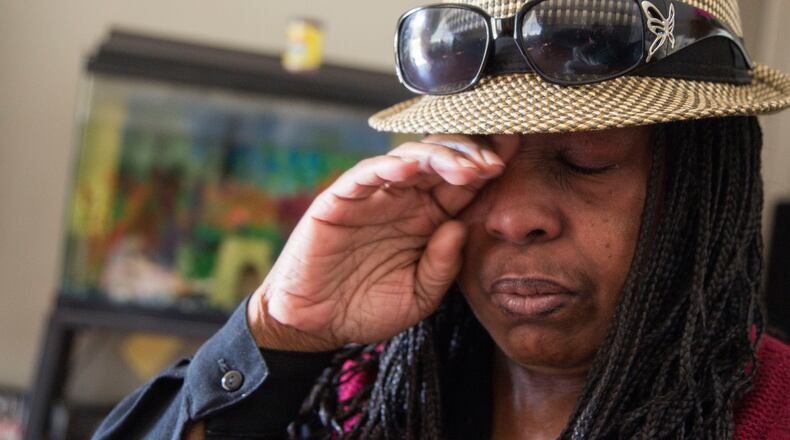 Vera Cheeks, of Bainbridge, received a $135 for rolling through a stop sign. Going on probation gave her time to pay, but money was so tight that she was unable to make an immediate payment of $50. Her fiancé resorted to pawning Cheeks’ engagement ring and a Weed Eater so she could leave the building. “It just broke my heart,” Cheeks said. MARK WALLHEISER / Special for the AJC