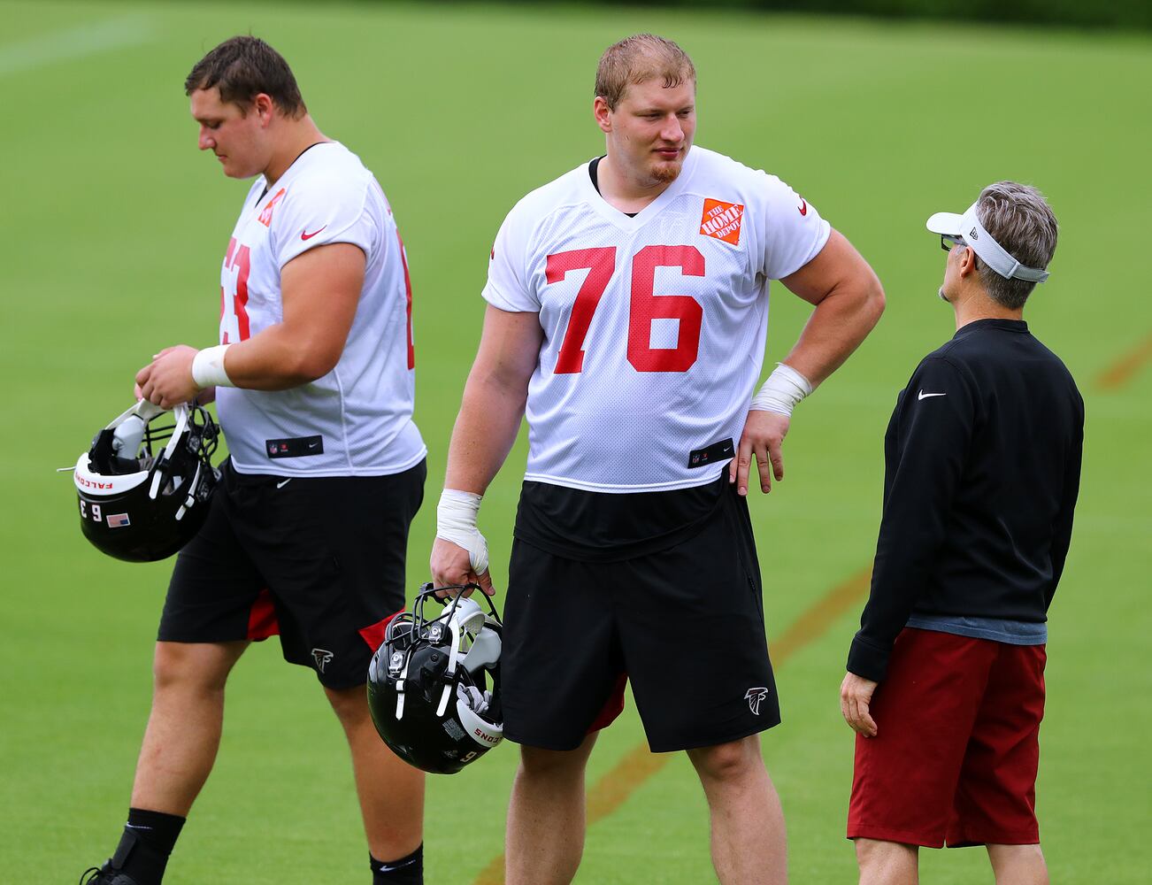 Photos: Day 2 of Falcons minicamp in Flowery Branch