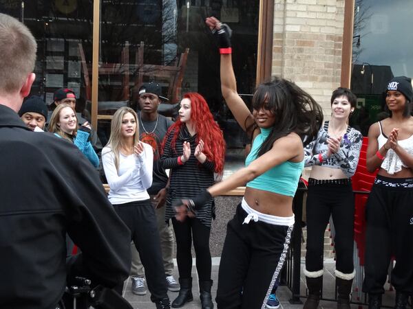 Jazz dancer Kiira Harper flew down from Long Island. She made the final 40 but just missed the live shows two season ago.