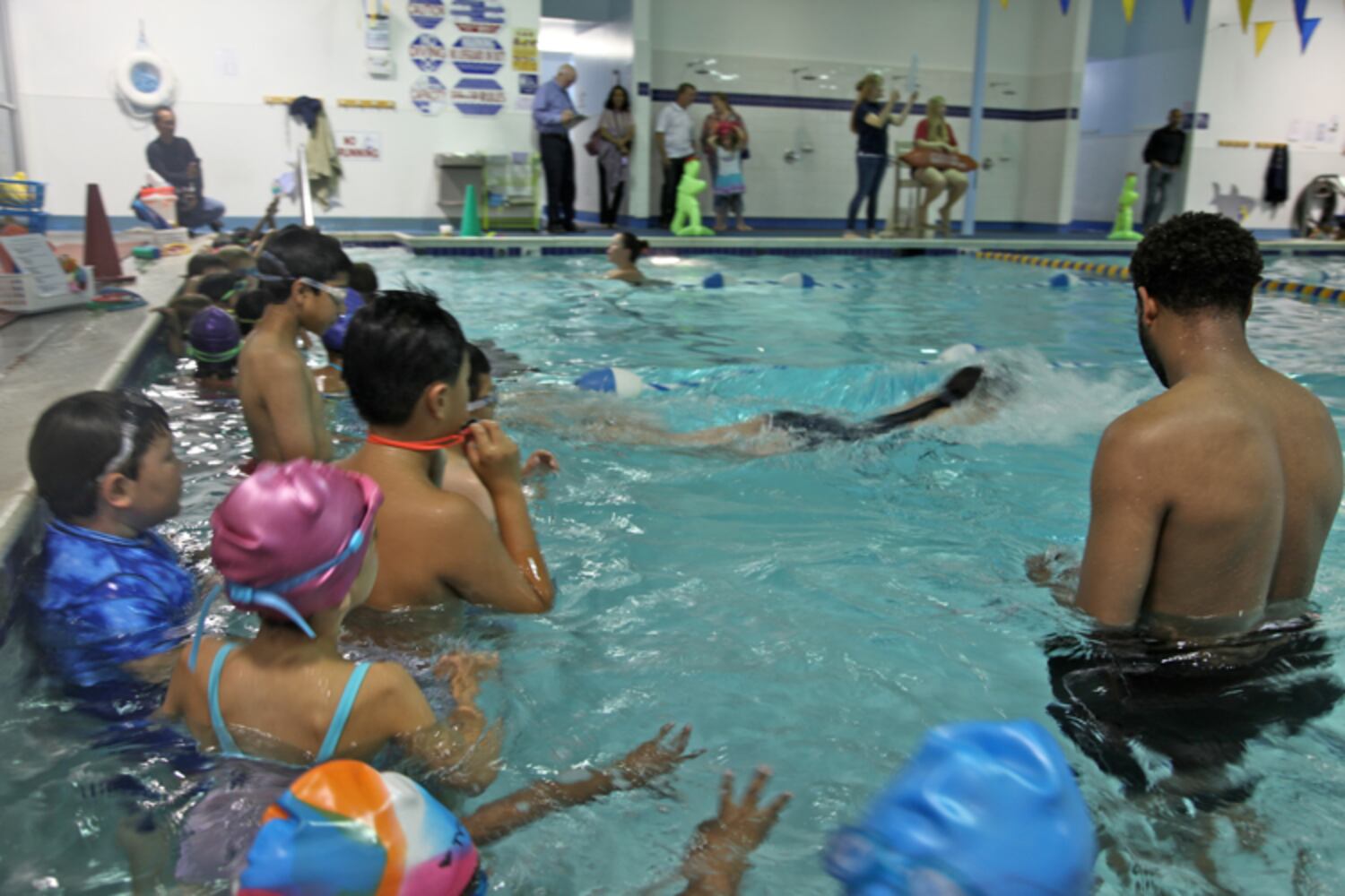 World's Largest Swimming Lesson record attempt