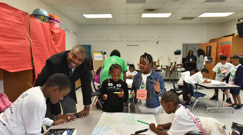 Clayton Schools Superintendent Morcease J. Beasley will be among those taking part in Saturday's back-to-school bash at Charles Drew High School in Riverdale.