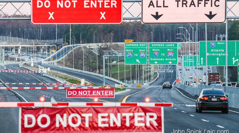 The State Road and Tollway Authority would be allowed to continue tolls on express lanes in perpetuity under Senate Bill 183.