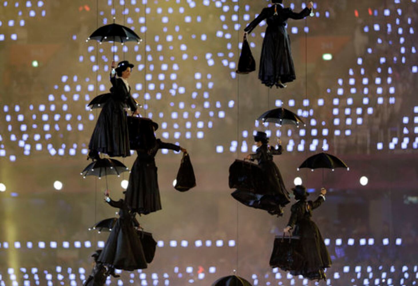 Opening ceremonies at the 2012 London Olympics